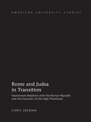 cover image of Rome and Judea in Transition